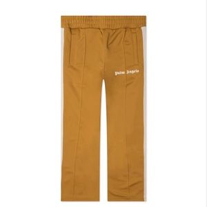 Palm Angels Slim Track Pants Bronze/ Off White